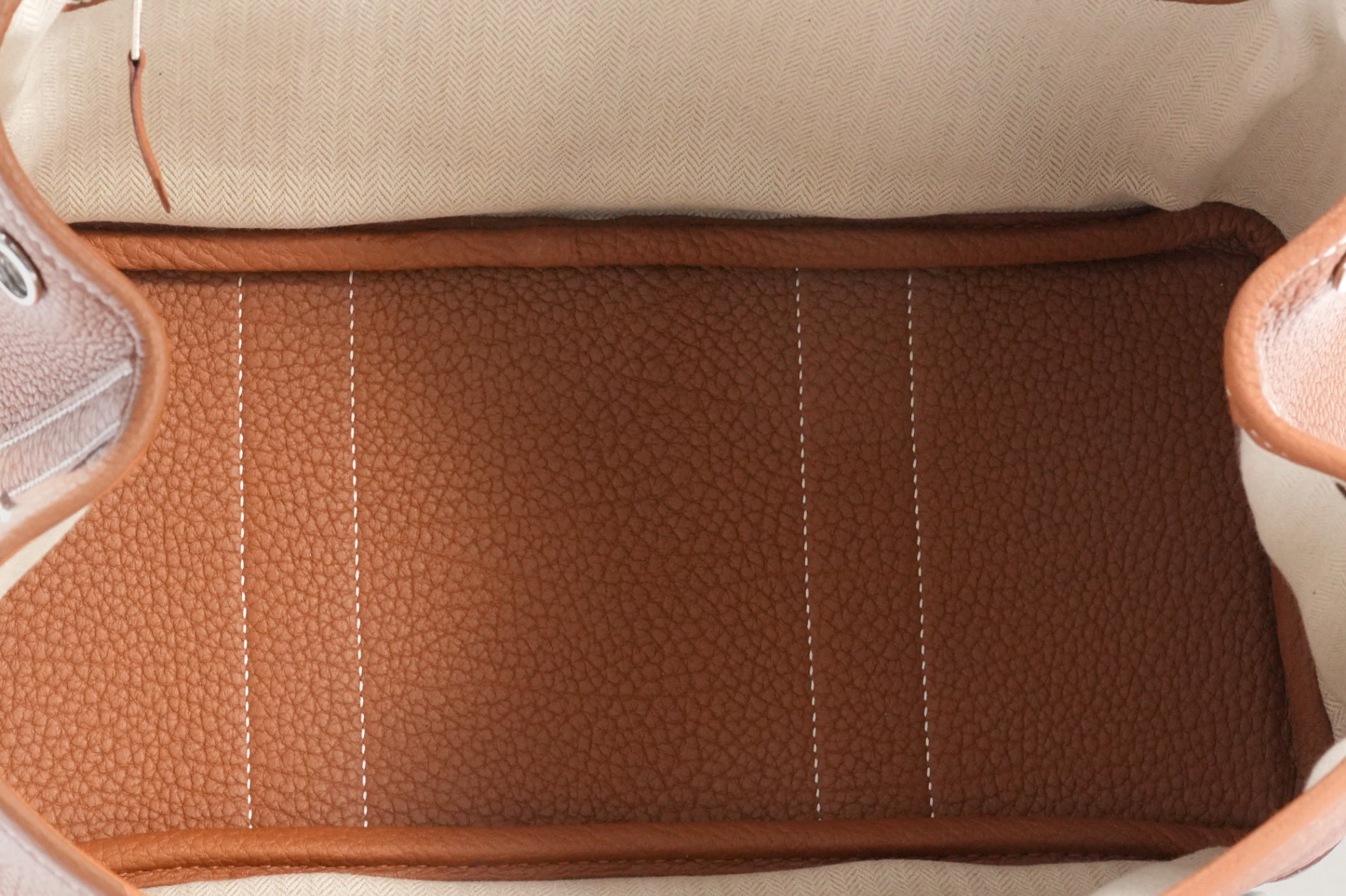 HERMES ガーデンパーティ30 ゴールド
