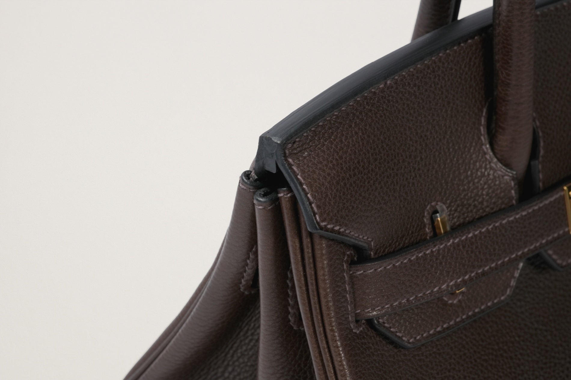 HERMES ショルダーバーキンライト29 エベンヌ
