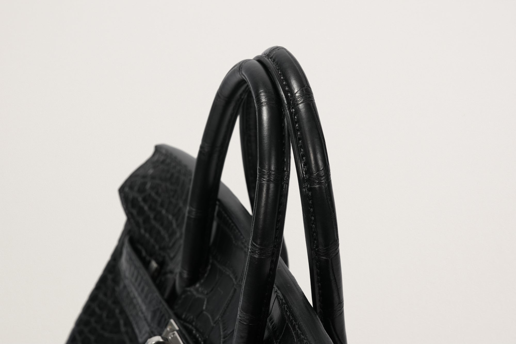 HERMES バーキン25 クロコダイル 黒