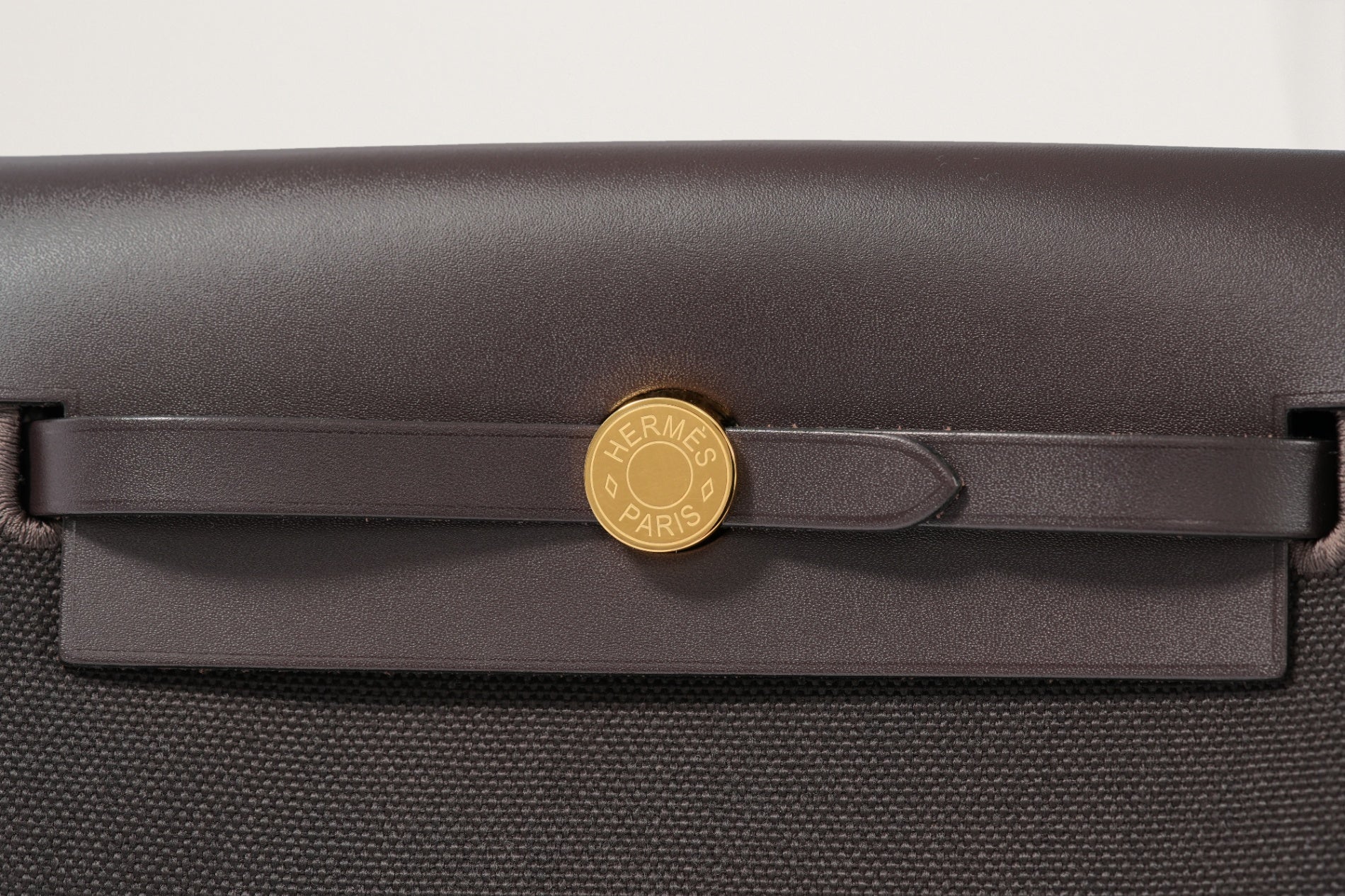 HERMES エールバッグミニ エベンヌ