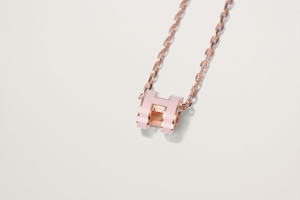 HERMES ミニポップH ネックレス