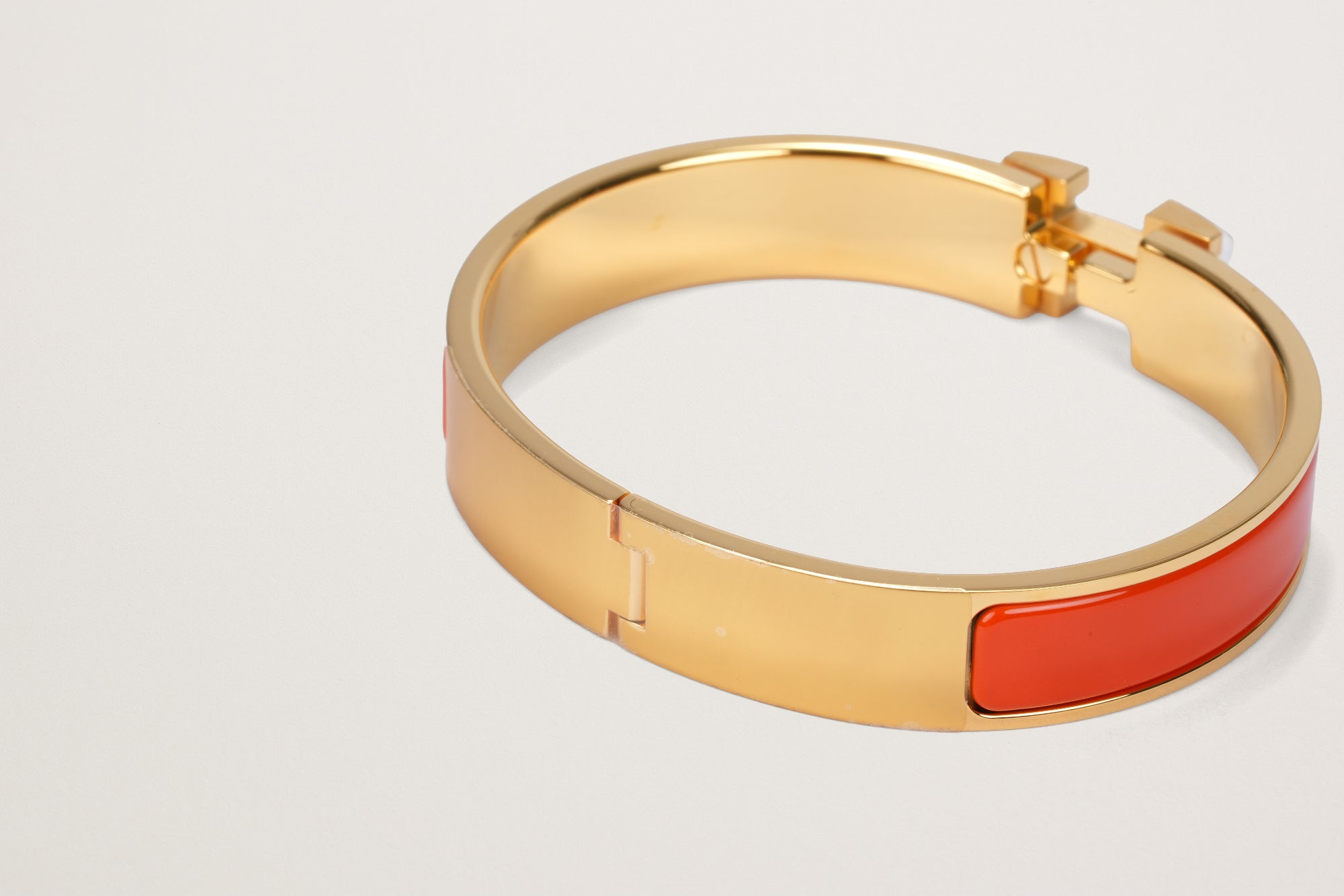 HERMES  《クリックH》GM エナメル ブレスレット