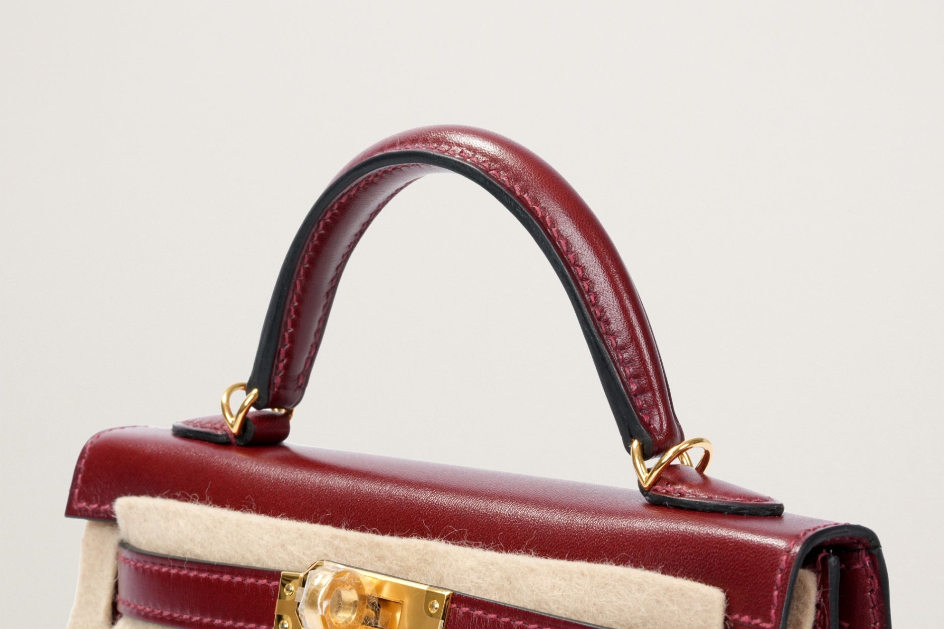 HERMES ミニケリー2 ルージュアッシュ – GINZA SATAKE